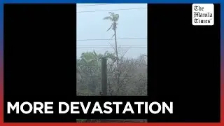 Strong winds, rain hit northern PH as Super Typhoon 'Ofel' makes landfall