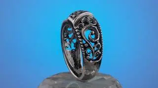 Simenda Jewellery Sterling silver 925 Ring with White CZ