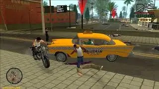 GTA San Andreas - CJ vs Ballas