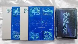 ☆ ZEROBASEONE 제로베이스원 5th Mini Album ❝ Blue Paradise ❞ Unboxing (Hide, Seek + Keycap) ☆