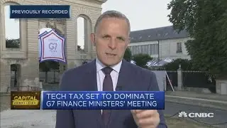 Tech tax set to dominate G7 finance ministers' meeting | Capital Connection