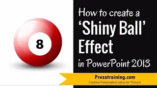 How to create a Shiny Ball Effect  in PowerPoint 2013