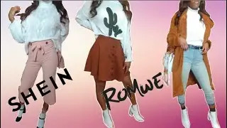 Romwe/Shein Haul ~ Cute Winter Outfits| OOTW | Romwe/Shein Review| What I got for Christmas Outfits😍