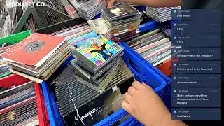 LIVE Vinyl Record Sale (Monday, 06/17/2024)