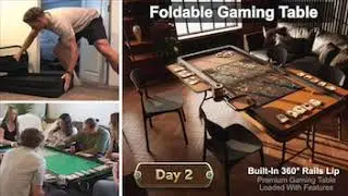 Gamefold: The First Folding Table Designed For Gaming