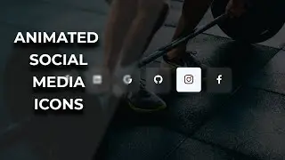 Awesome Animated Social Media Buttons | HTML & CSS Tutorial