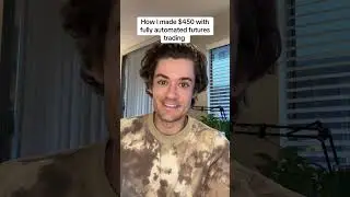 I made $450 with automated futures trading