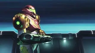 Metroid Dread - Ghavoran: Ride Shuttle to Elun Samus's Arrival Cutscene Gameplay Sequence Switch
