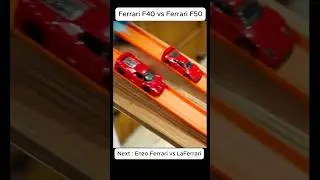 Ferrari F40 vs F50 | 1:64 Scale Drag Race 🏁