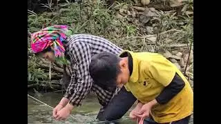 River Catch of the Day 🐟 | Traditional Stream Fishing