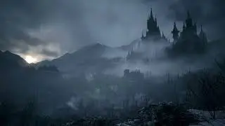 Foreboding Castle Ambience | Atmospheric ASMR For Relaxation & Sleep | 4K HDR