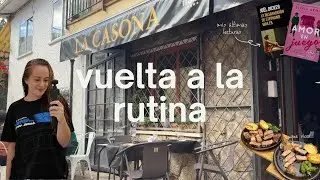 vuelta a la rutina (deporte, clases de la uni...) | Sandra Márquez
