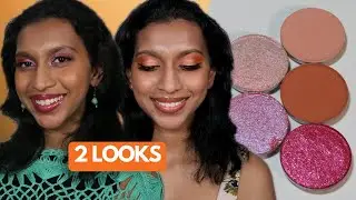 Testing Copacetic Cosmetics December Makeup Bundle - Review, 2 Makeup Tutorials, & Makeup Swatches