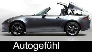 All-new Mazda MX-5 Miata RF Retractable Fastback roof movement  neu Hardtop - Autogef&uuml;hl