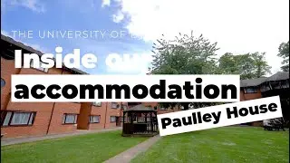 Inside our accommodation - Paulley House