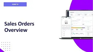 Sales Orders Overview