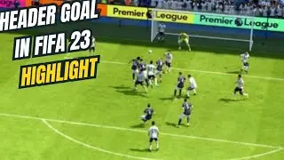 Header goal in Fifa 23 in 2026 