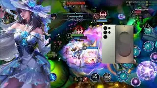 🌹✨ Crystal Rose Prestige Caitlyn | League of Legends: Wild Rift Gameplay on my Samsung S25 Ultra ✨🌹 