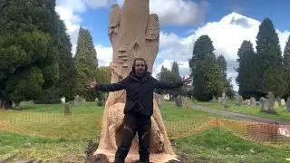 Chainsaw Carving - Tree Stump Transformation!! 🌳
