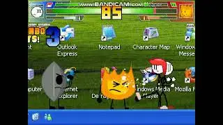MUGEN Request: Henry Stickmin & Ellie Rose Vs Firey & Leafy