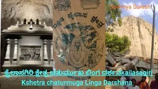 ಕೈಲಾಸ ಗಿರಿ ಗುಹಾಂತರ ದೇವಾಲಯ ದರ್ಶನ ಚಿಂತಾಮಣಿ🙏