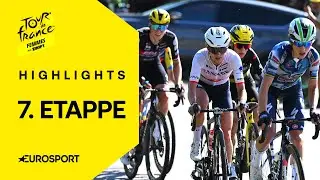 Tour de France Femmes 2025 | 7. Etappe | Highlights deutsch | Radsport