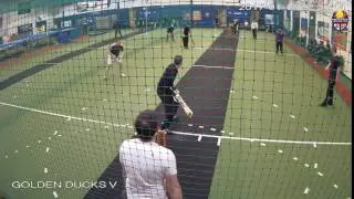 84345 Court1 Action Indoor Sports Birmingham Batting End GOLDEN DUCKS V SHC