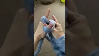 Arm knitting with mega chunky wool