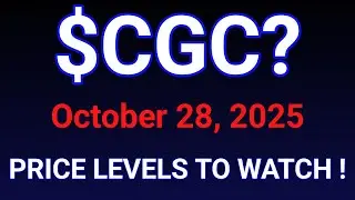 CGC Stock (Canopy Growth Corporation) CGC Stock Technical Analysis | October 28, 2025