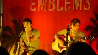 Emblem3-Just For One Day Fireside Story Sessions 7/16/14