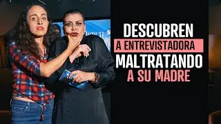 Descubren a entrevistadora maltratando a su madre.