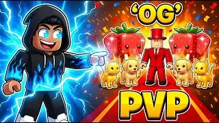 Only Subscribers Can Fight Me in Roblox PvP 😳 LIVE