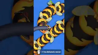 New short saampwala game #wormszone #snake #gaming #shortsfeed #short .