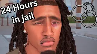 Пьяные решения пошли не так! Моего персонажа арестовали в The Sims 4 🚨🍷