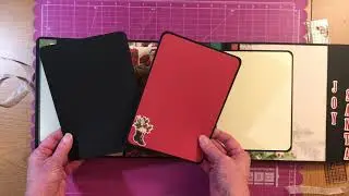 Photo Folio Album with Simple Vintage Christmas by Simple Stories