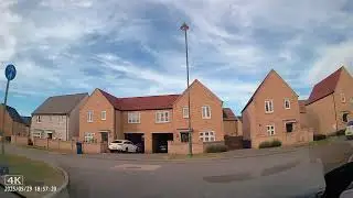 Peaceful Drive Through a UK Housing Society | Clean & Quiet Streets