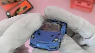 ASMR Matchbox Moving Parts 2024 Porsche 718 Spyder RS & Lamborghini Centenario