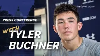 Notre Dame QB Tyler Buchner on Growth of WR Lorenzo Styles