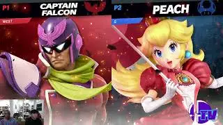 Shark Tank #158 Losers Top 8 - Samsora (Peach) Vs. WEST (Captain Falcon) - SSBU Tournament
