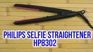 Распаковка PHILIPS Selfie Straightener HP8302