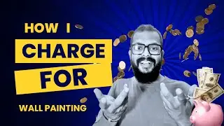 How I charge for wall painting || How to PRICE your Murals || Artist rate 2022