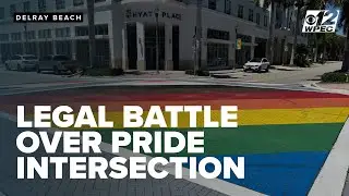 Florida city ends legal battle over rainbow crosswalk