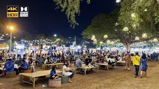 Thai street food & Travel | AYUTTHAYA NIGHT MARKET ‘s Beautiful Night Market In Thailand