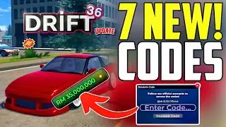 ⚠️ОБНОВЛЕНИЕ!💥[КОД]⚠️ КОДЫ DRIFT 36 ROBLOX 2026! НОВЫЕ КОДЫ DRIFT 36 НА ФЕВРАЛЬ 2026!