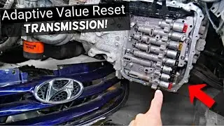 Hyundai Elantra || TCM Learning & Adaptive Value Reset #tcm #learning #valve