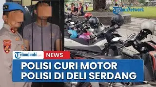 Seorang Polisi Curi Motor Milik Polisi di Parkiran Polresta, Dijual Rp 9,5 Juta