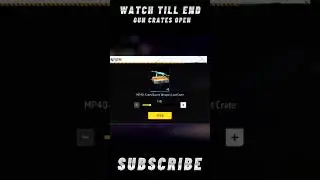 Crazy Bunny MP40 Crate Opening 😱Gun Crates Opening Trick | #freefire #viral #shorts