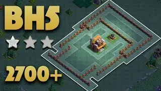 Best Builder Hall 5 Base (BH5) Pushing 2700+ | Builder Base 5 No Battle Machine | clash of clans