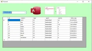 VB NET: Filter DataGridview by Combobox using Queries in access database