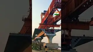 Bridge making. #operator #crane #driver #cuntruction #launcher #bridgework #mkvlog #lifestyle